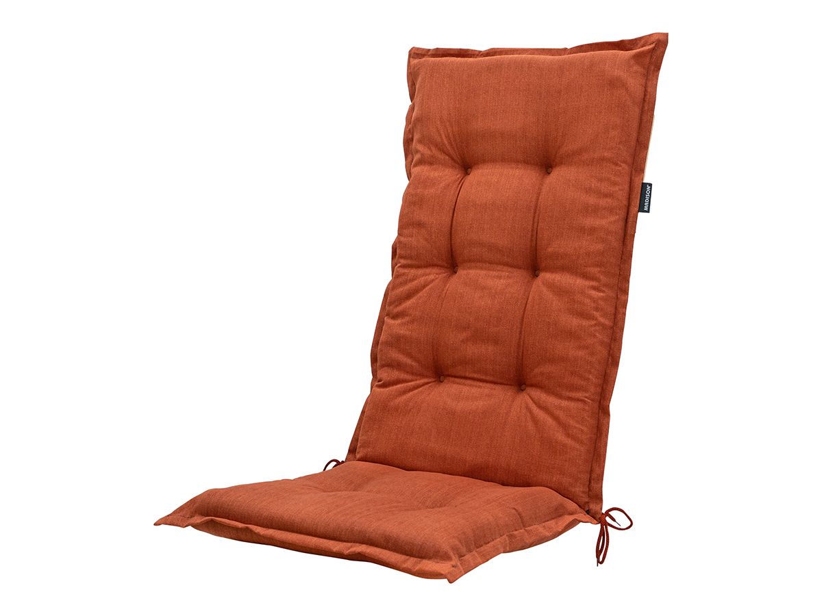 Madison Basic terra Tuinstoelkussen - Set van 4