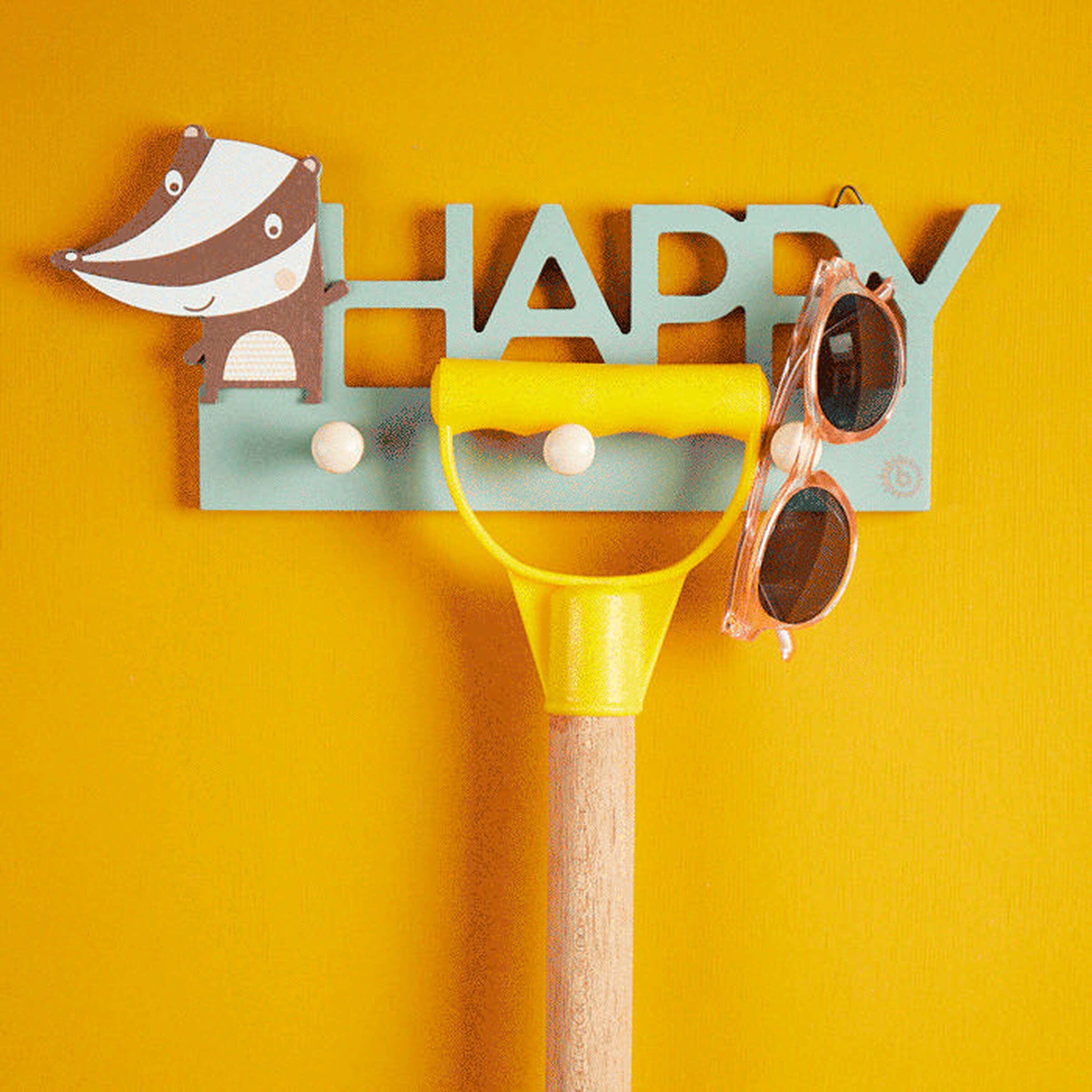 Bieco Garderobe Kinder Happy Rosa