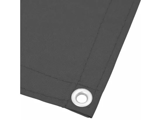 Écran de balcon anthracite 90x1000 100% polyester oxford