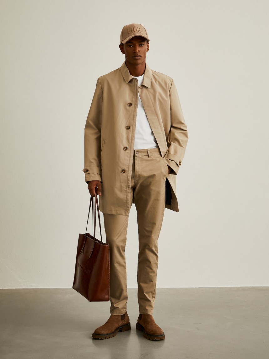 Calças chino slim fit
