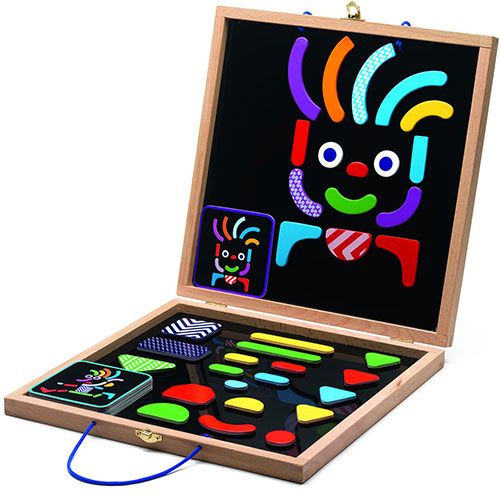 Djeco magneten koffer - 35st