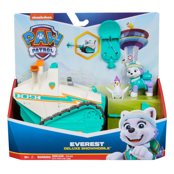 Paw Patrol - Schneemobil mit Everest-Figur