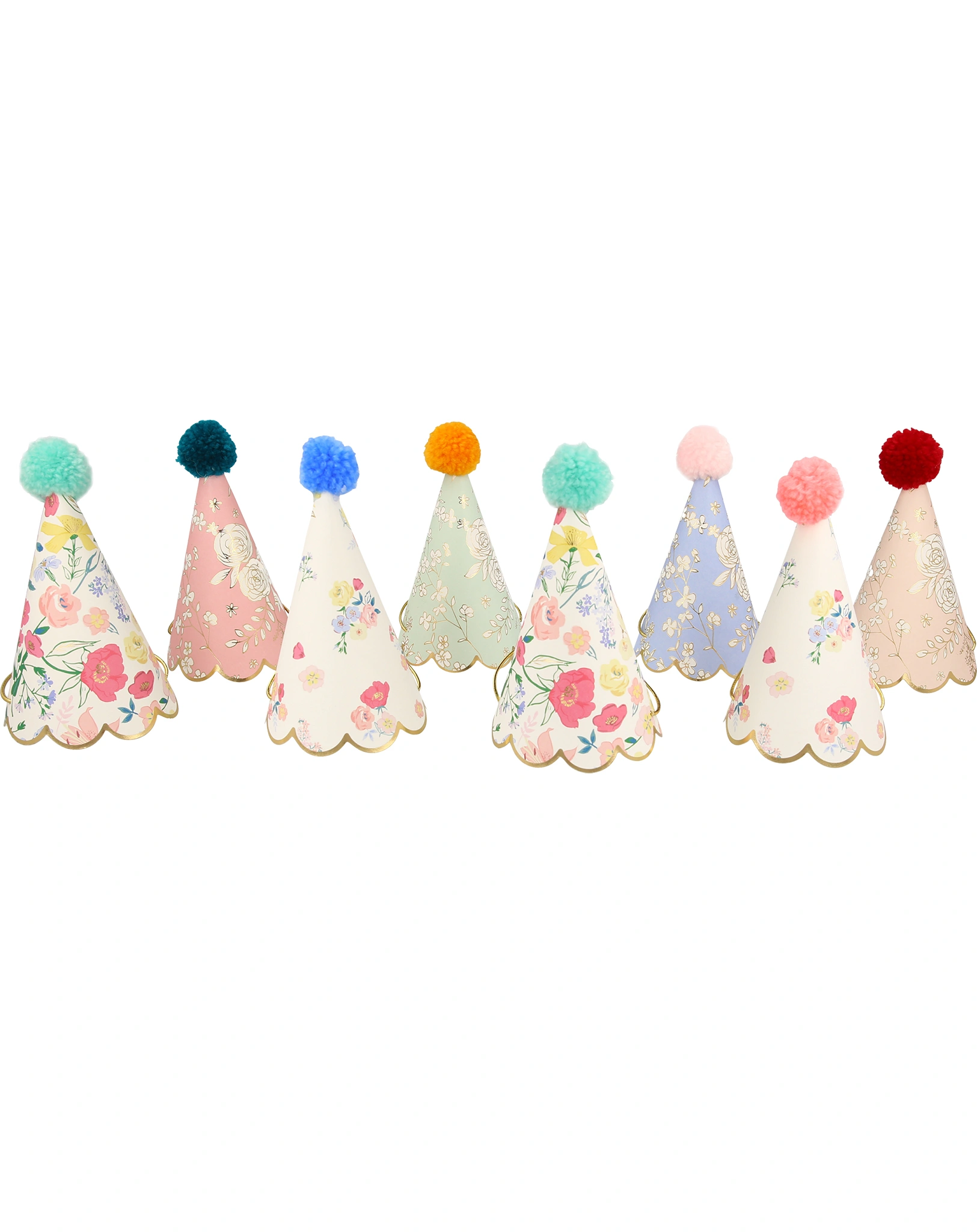 Partyhut ENGLISH GARDEN 8er-Set