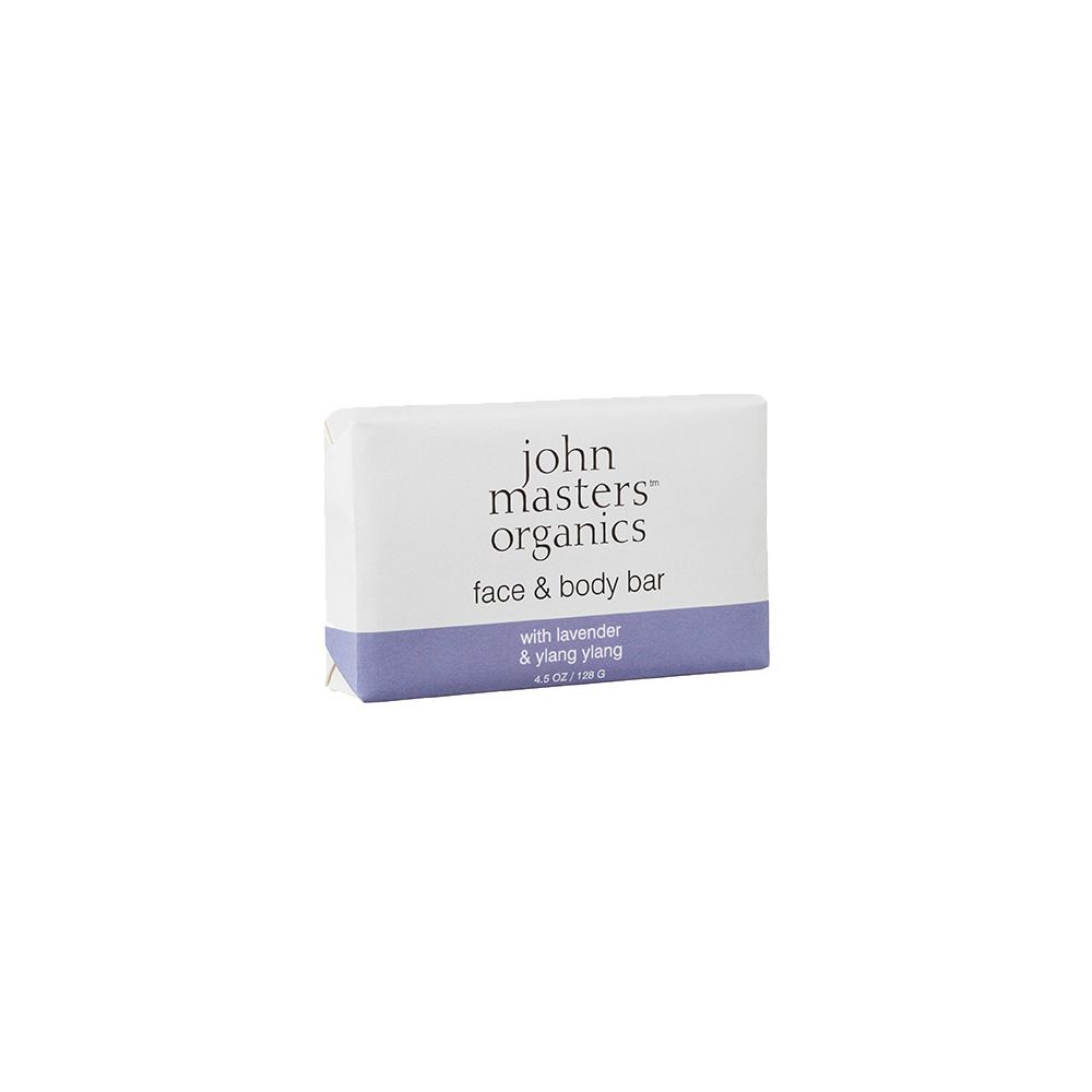 John Masters Face & Body Bar with Lavender & Ylang Ylang - 128 g