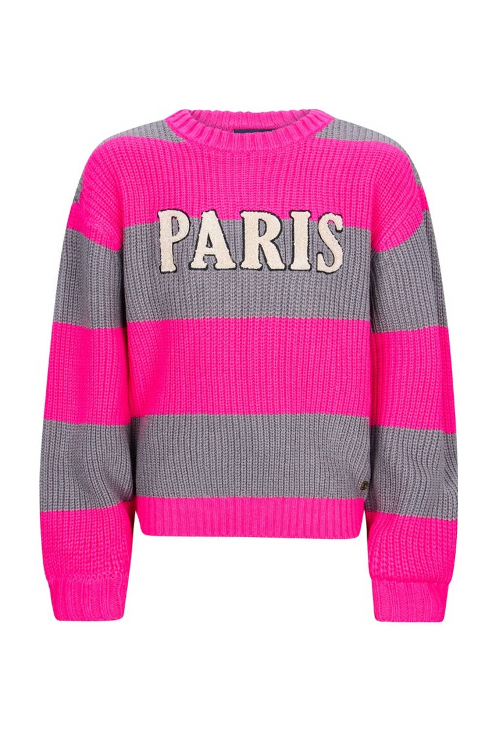 Retour Jeans trui roze grof gebreid