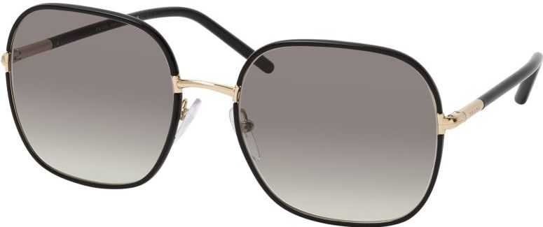 Prada - PR 67XS - Zonnebrillen - Goud - Metaal - Normaal Gearceerd
