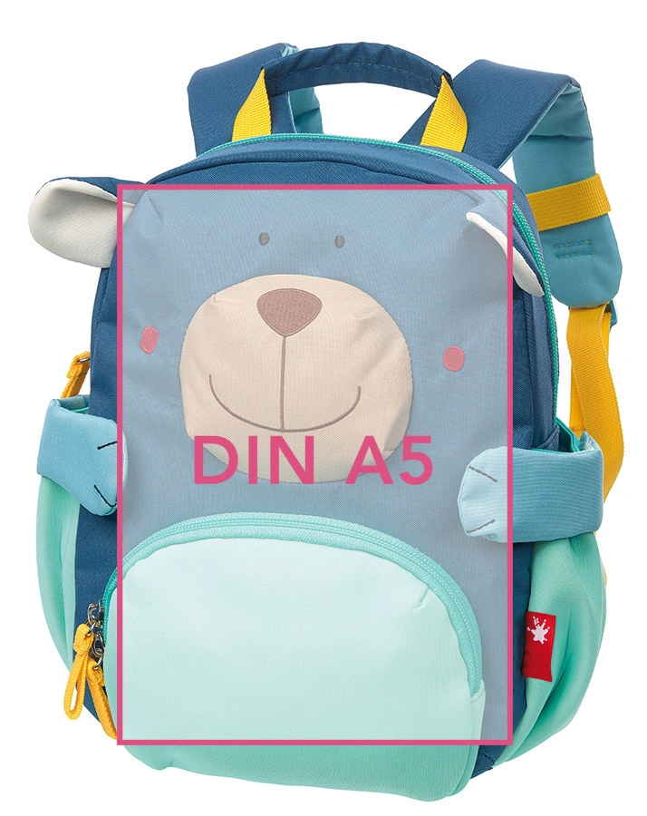 Kinderrucksack BÄR (22x26x14) in blau