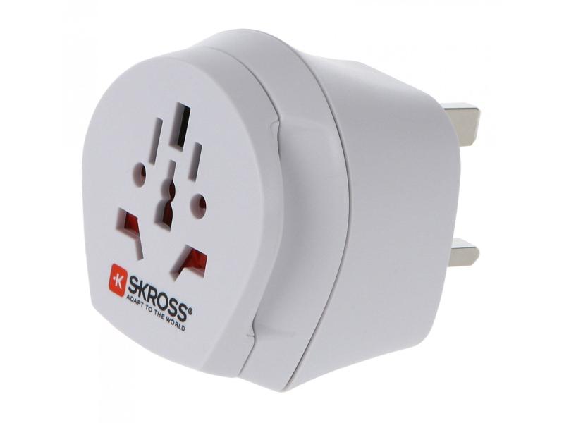 SKROSS Reiseadapter Combo World – UK 2 in 1 Lösung