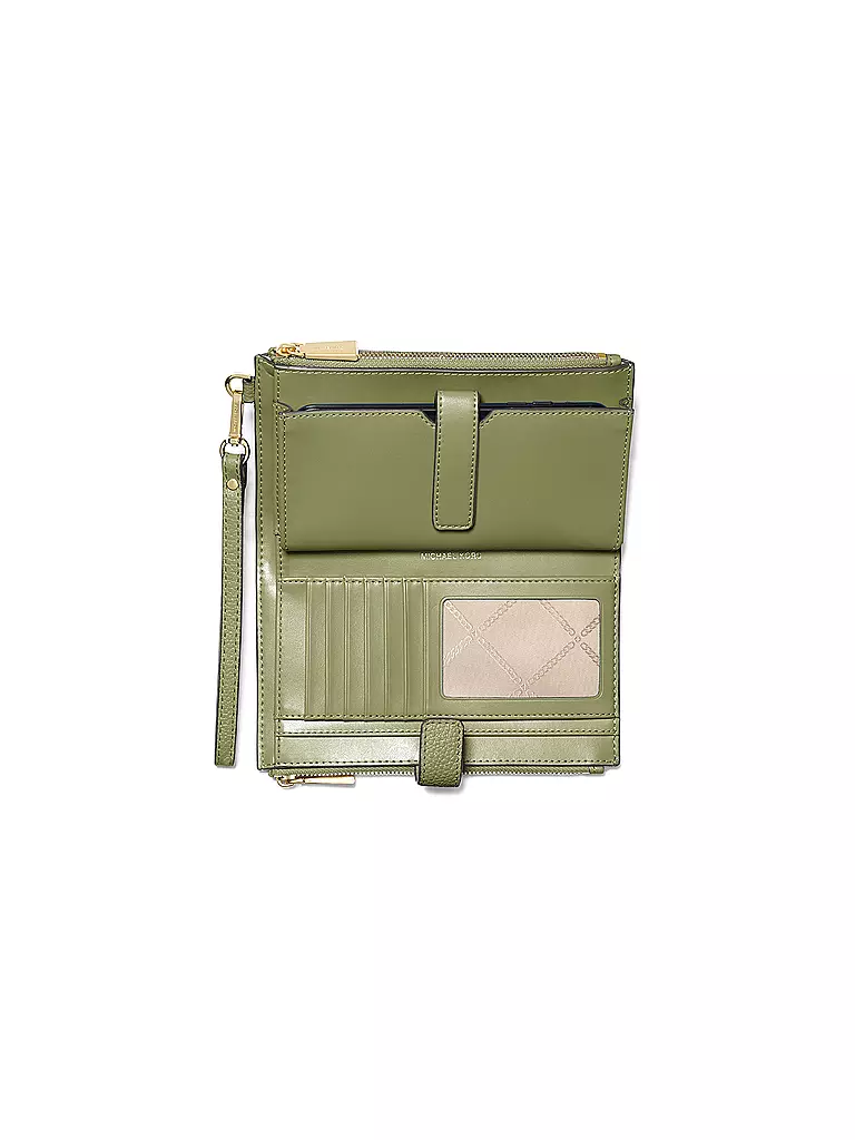 MICHAEL KORS Geldbörse JET SET olive