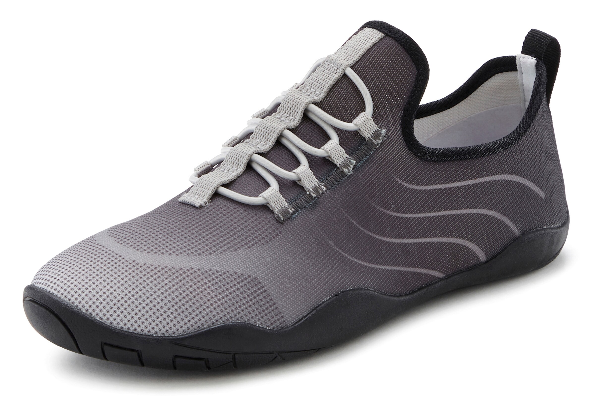 LASCANA Sneaker in schwarz