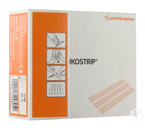Smith&Nephew Leukostrip Bande Adhésive 4x38mm Pièces 50 (66002876)