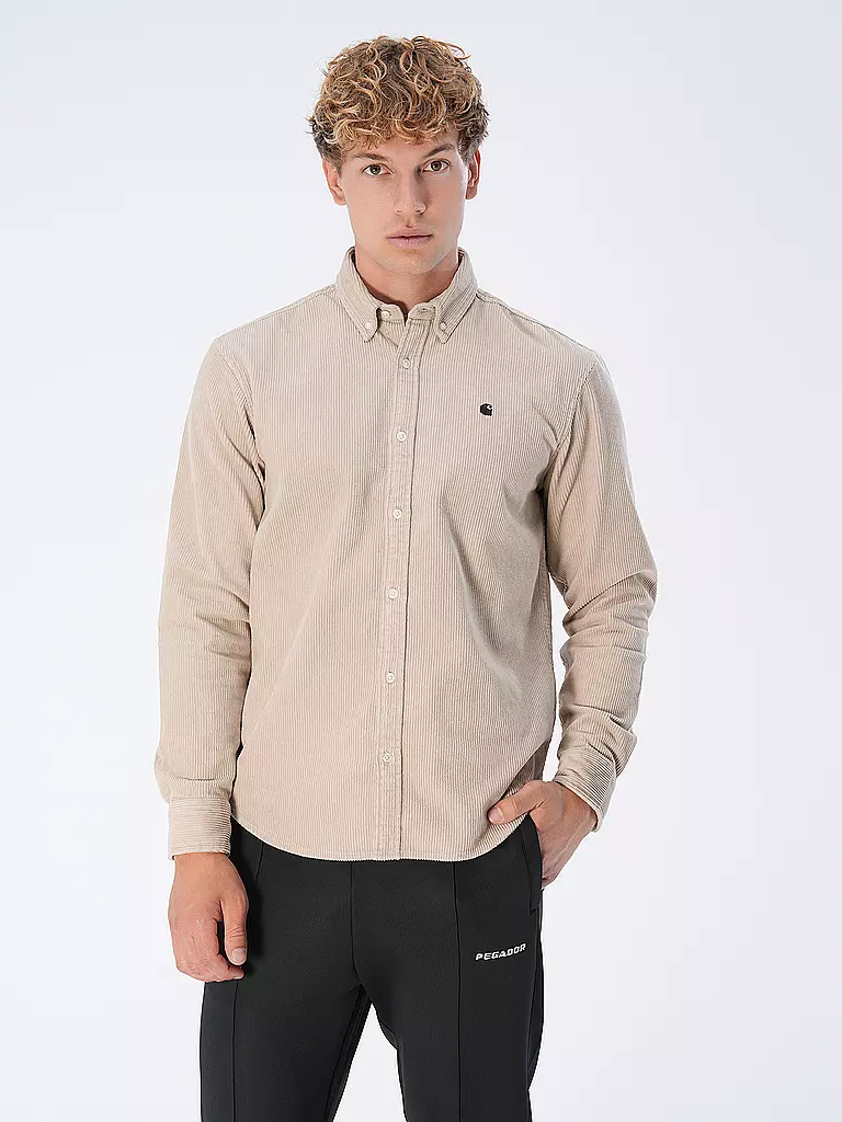 CARHARTT WIP Cordhemd MADISON beige