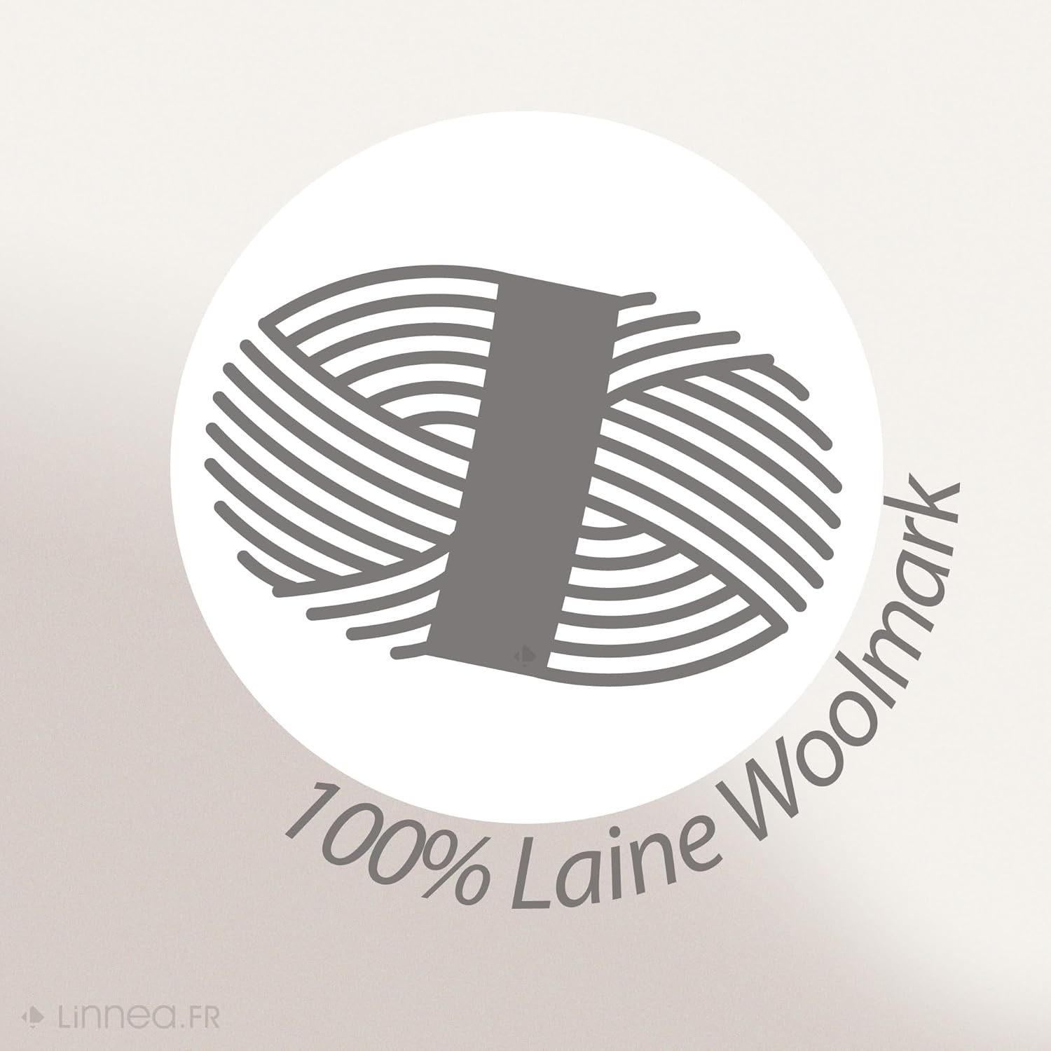 Linnea Woolmark Decke, reine Schurwolle, 500 g/m², Volta, 240 x 300 cm, Rosenholz