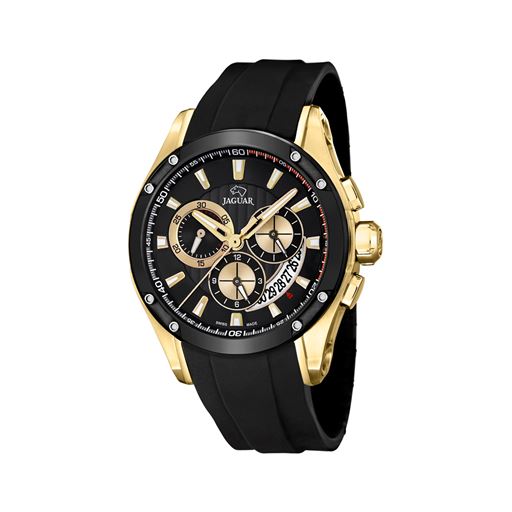 Jaguar Special Edition J691 Herreur, Guld/Sort, 45 mm