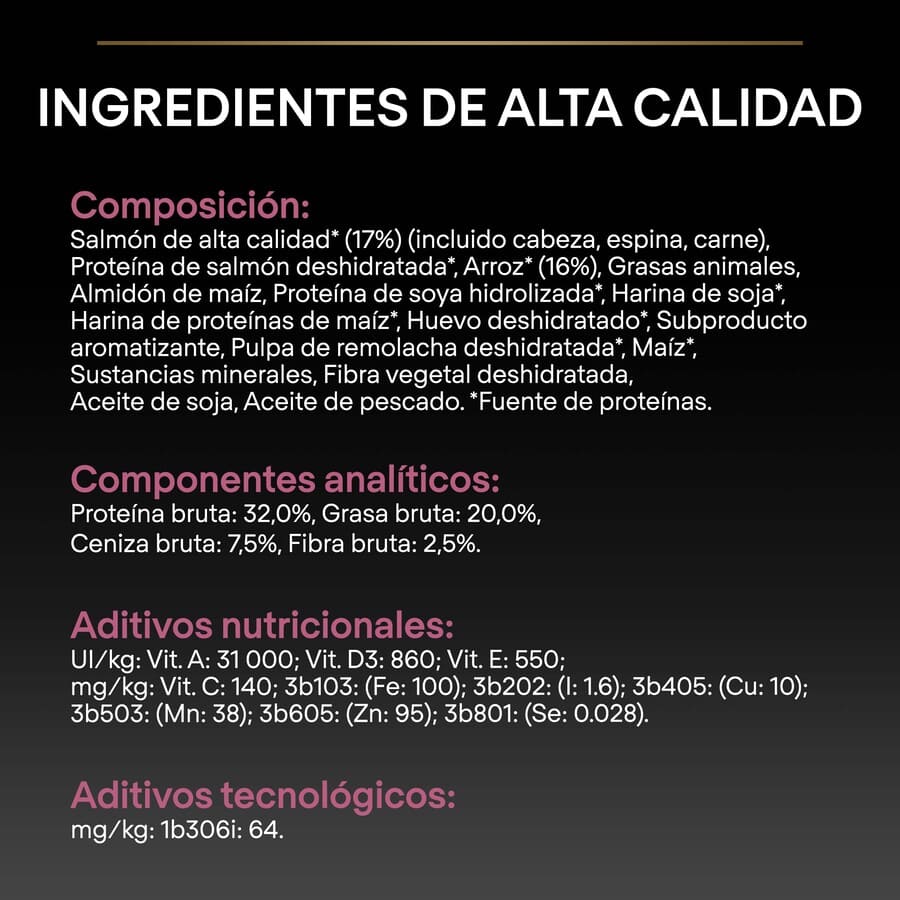 Ração Pro Plan Puppy Medium Salmão para filhotes com pele sensível.