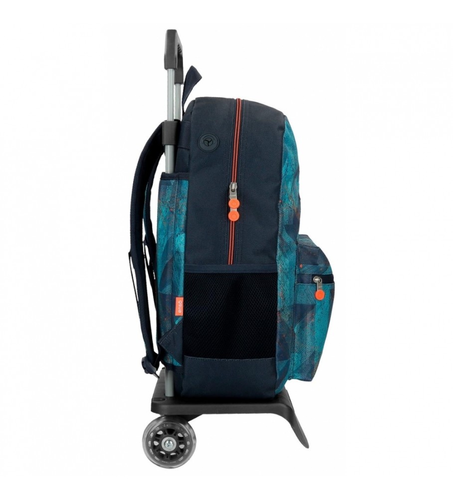 Mochila Enso Try Harder com Rodízios, Azul