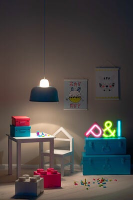 POPP Bokstavlampe K, Gul