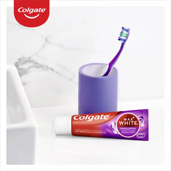 Max White Purple Reveal Zahnpasta