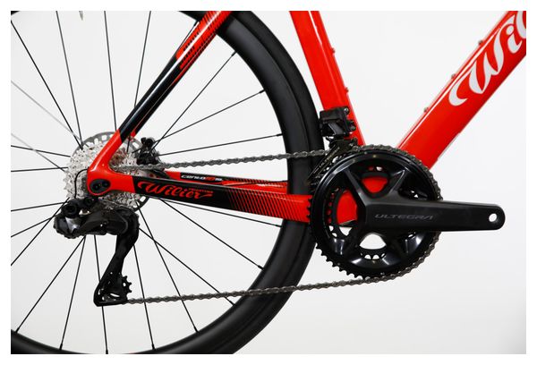 Vélo de Route Wilier Triestina Cento10 SL Shimano Ultegra Di2 12V 700 mm Rouge Noir