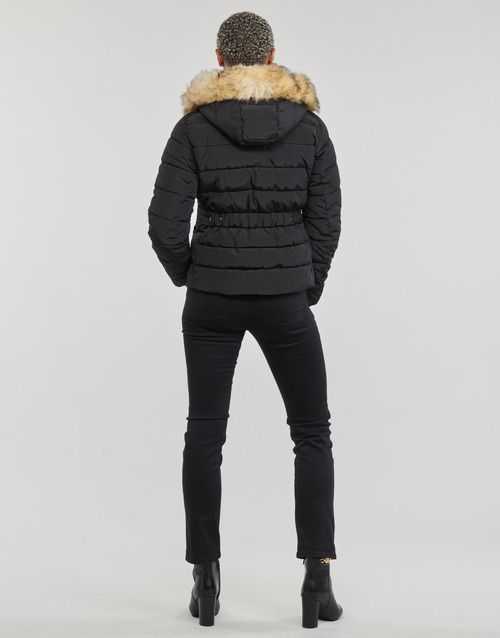Only - ONLNEWCAMILLA FUR HOOD JACKET CC OTW Negro