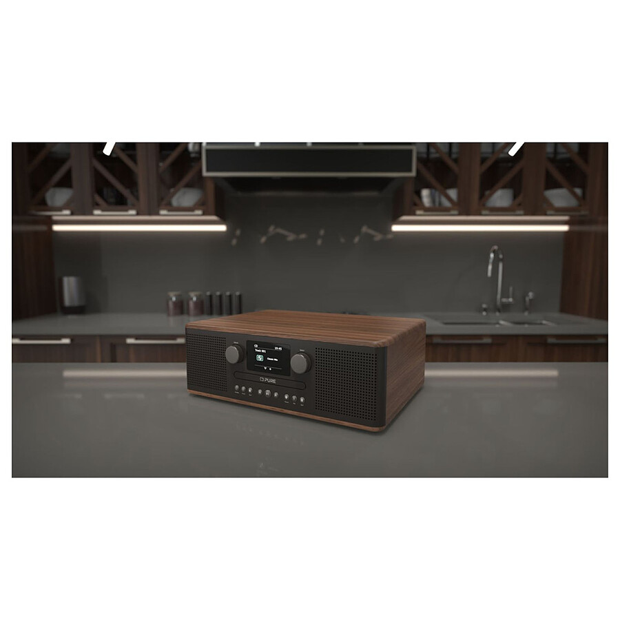 Pure Classic C-D6 - Noir/Noyer