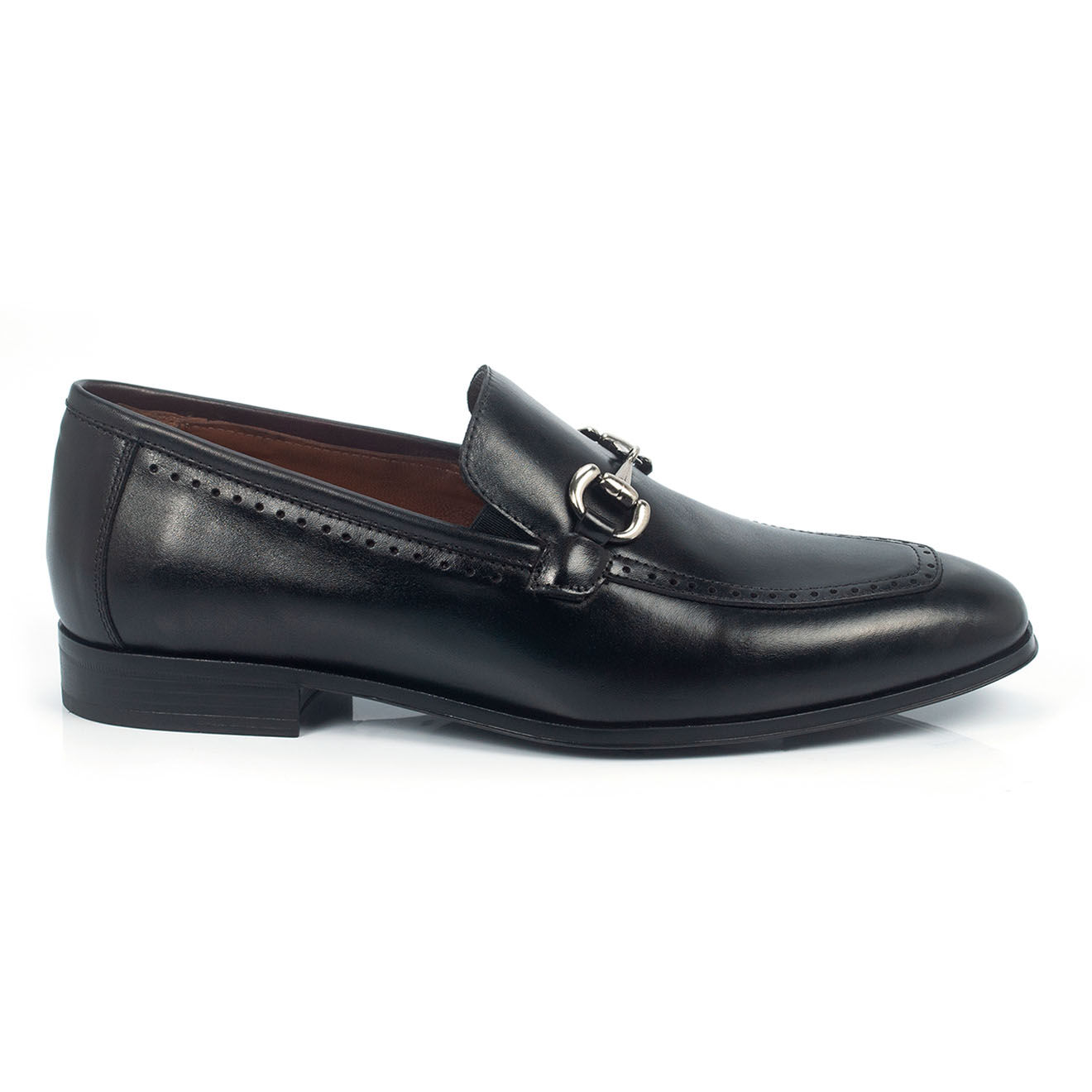 Ortiz & Reed Mocassins en Cuir Bestivo noirs
