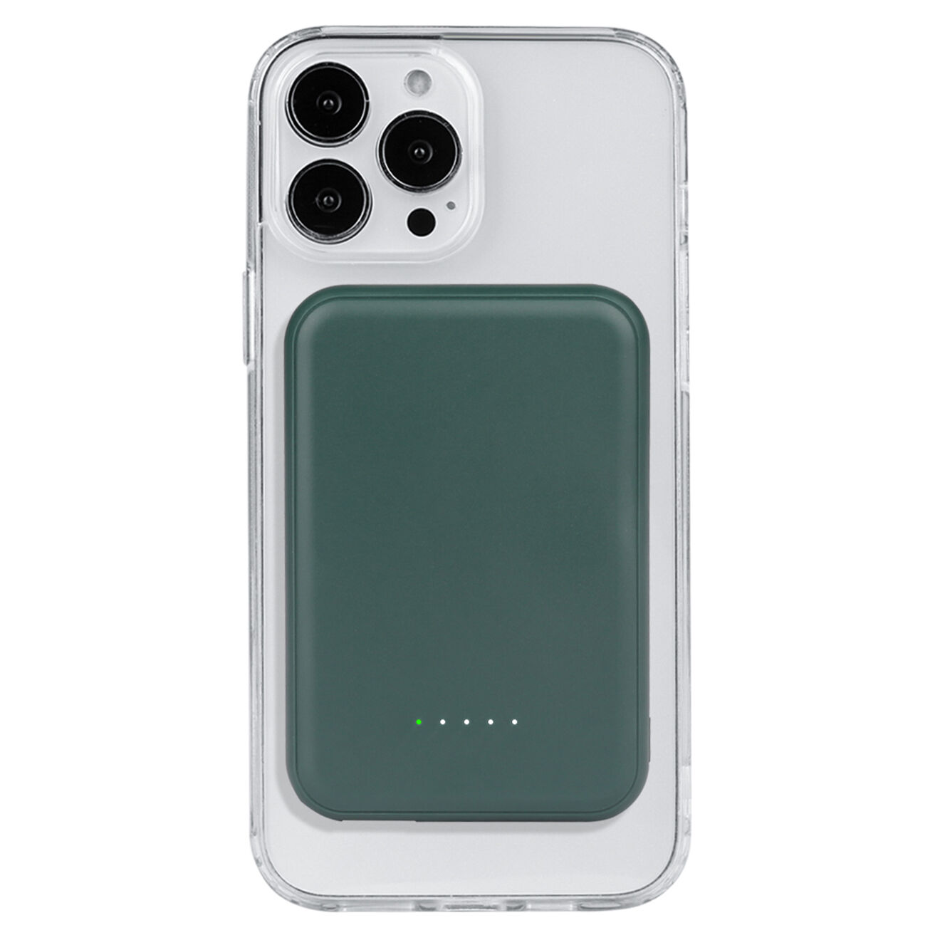 Onamaste Batterie externe 5000 mah magsafe verte