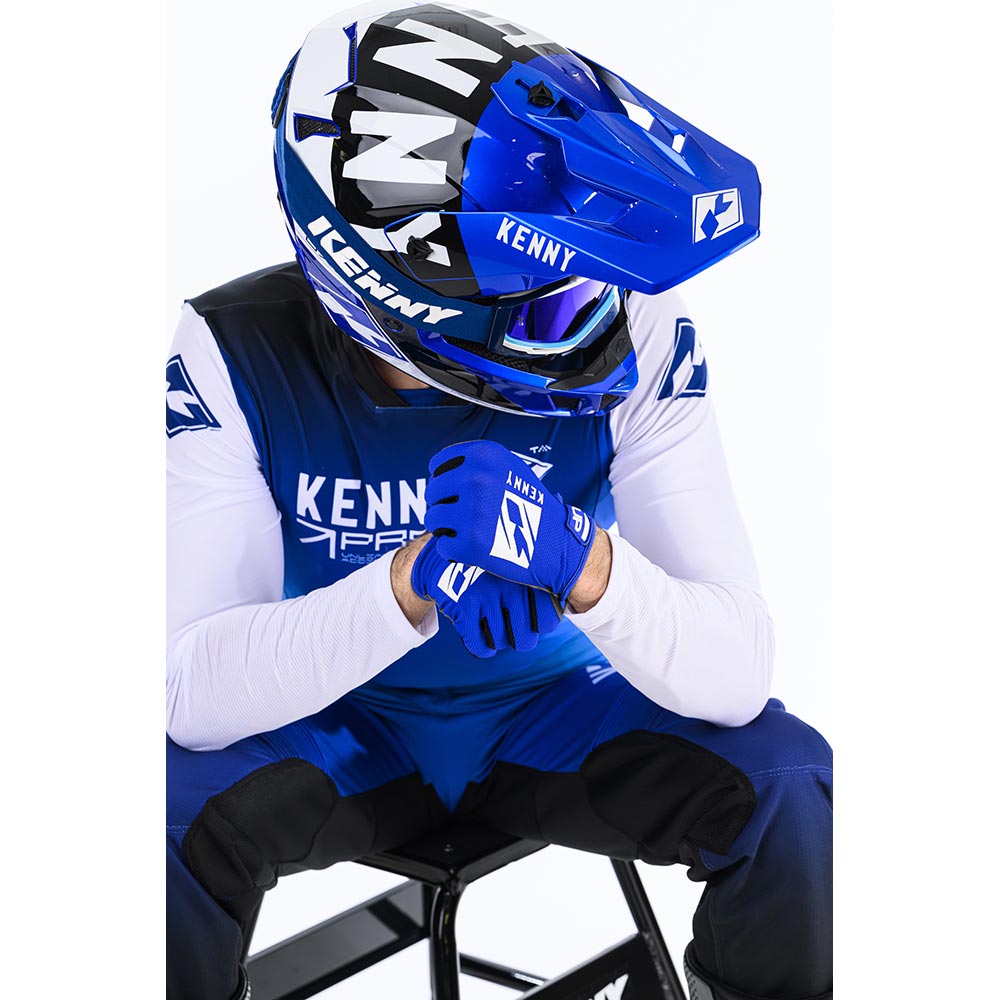 Kenny - Pantalon Performance Wave Bleu / Noir