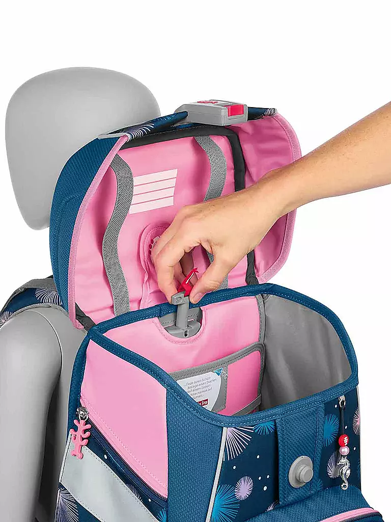 STEP BY STEP Schultaschen Set 5tlg - Space  Mermaid Delia  blau