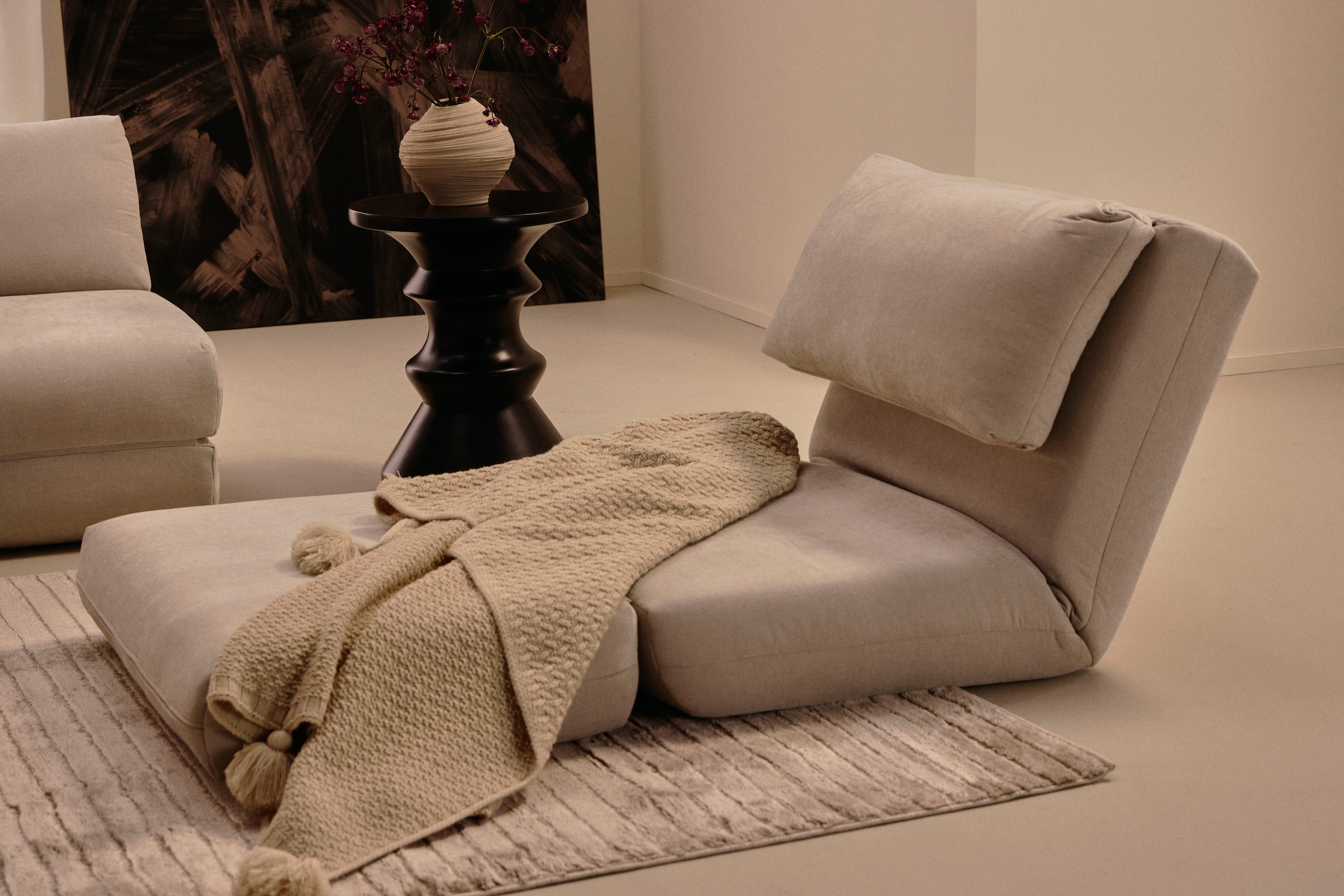LeGer Home by Lena Gercke Wohndecke »Gelsa« Strickoptik mit Tasseln, modern und weich, Wohndecke, Plaid, Überwurf