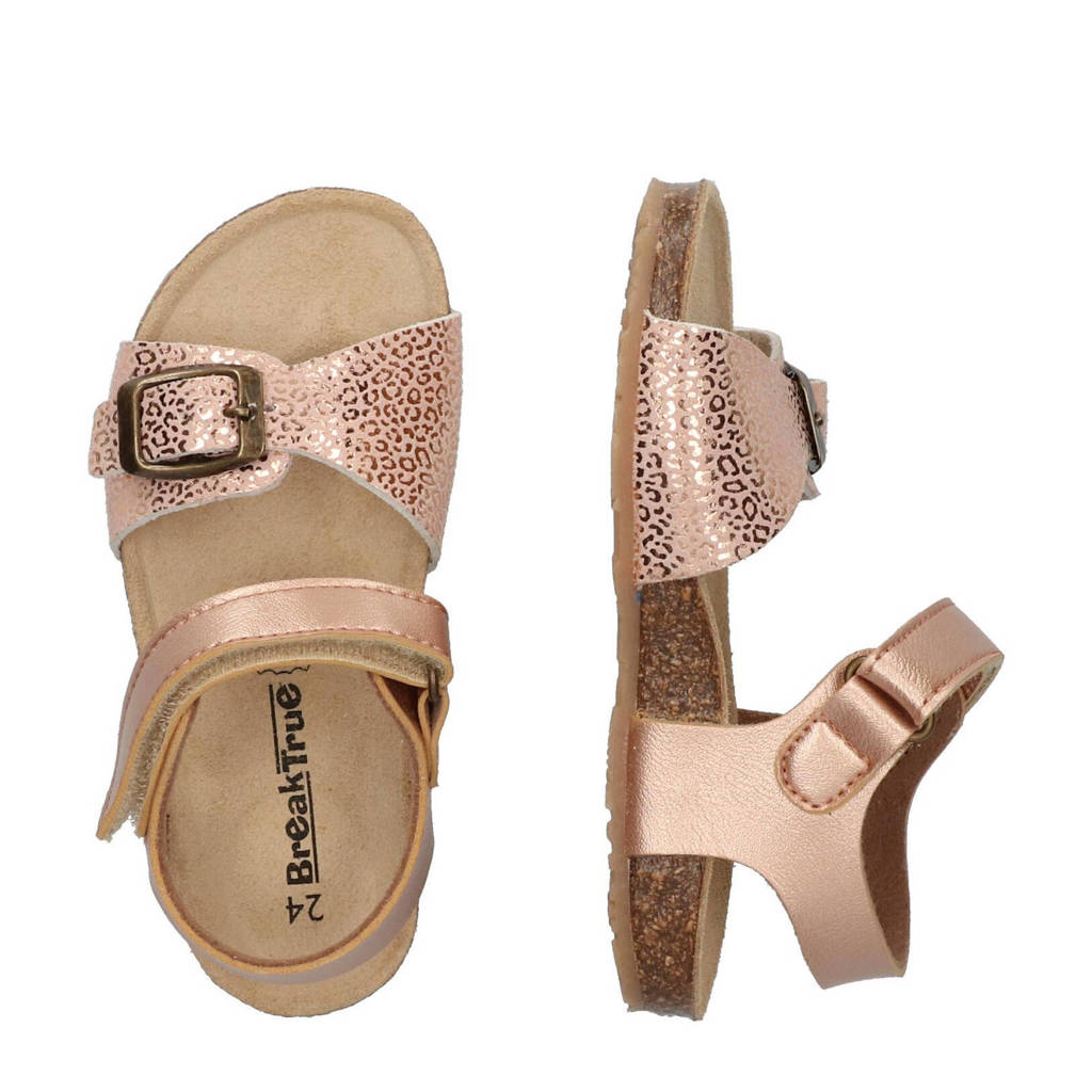 Break True sandalen roze metallic
