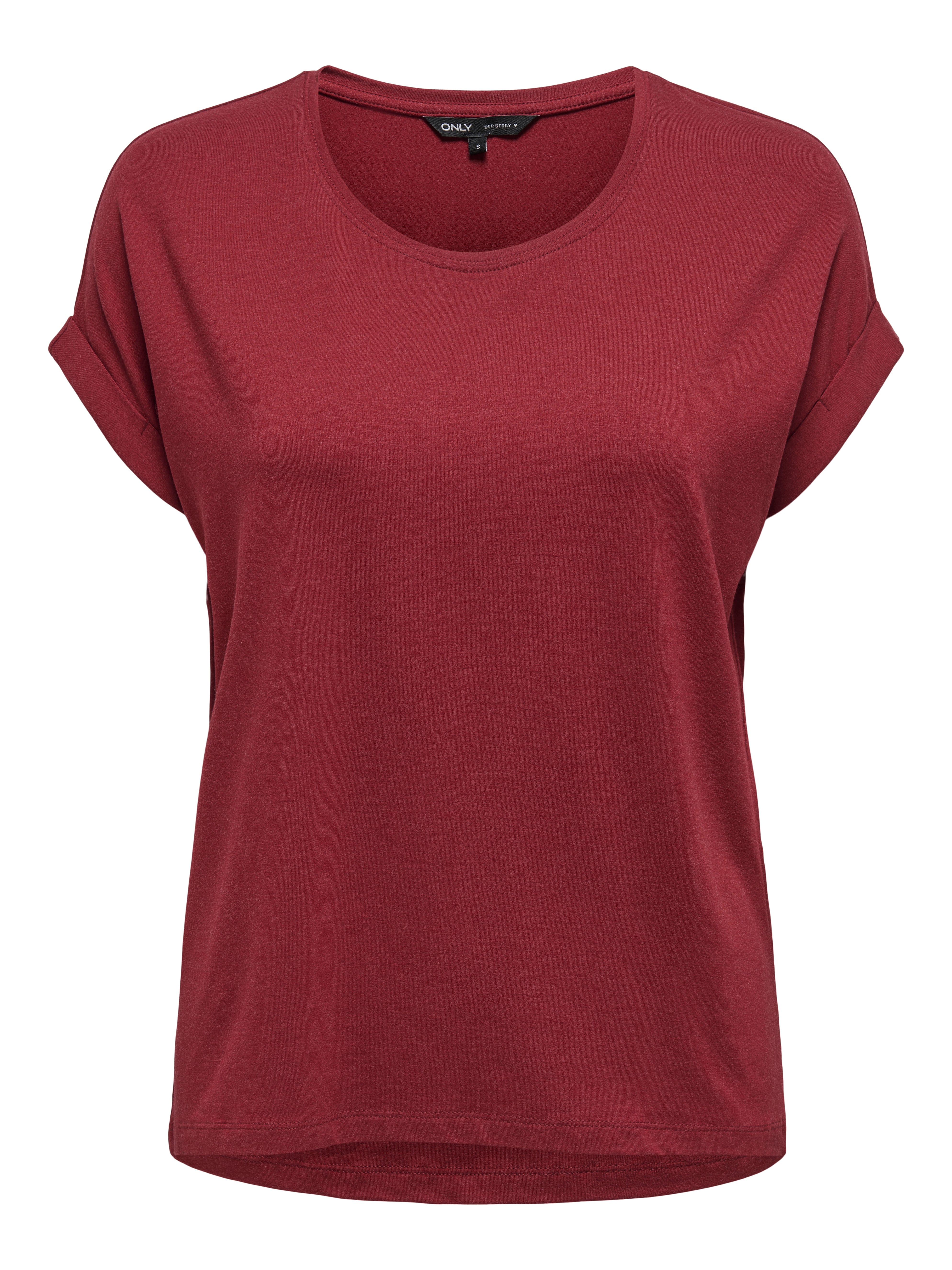 ONLMOSTER Top Red Dahlia