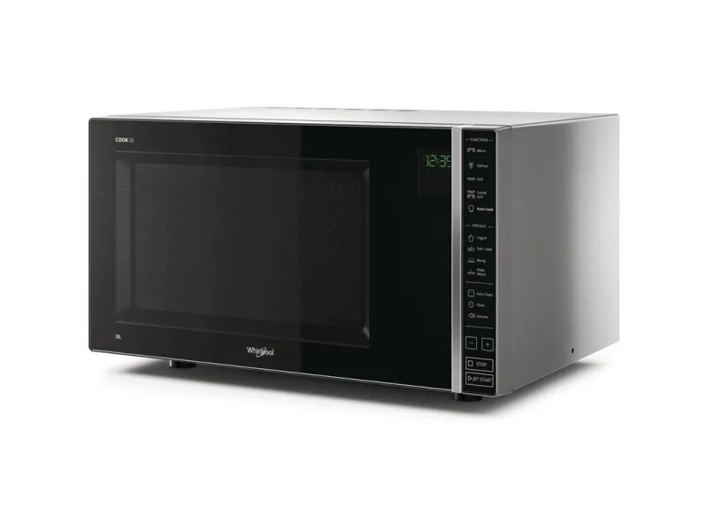 Whirlpool MWP 303 M, Grill mikroovn, 30 L, 900 W, Indbygget skærm, Berøring