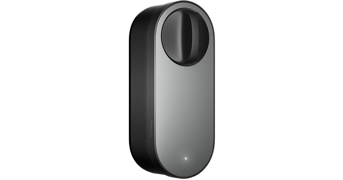 AqaraSmart Lock U200 Lite Kit elektronisch deurslot  (Zwart, Matter via Thread, Bluetooth 5.1, NFC)