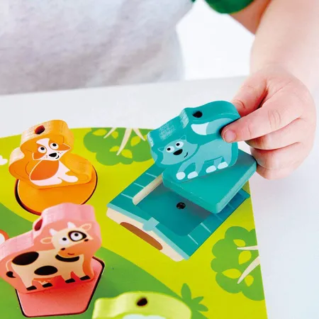 Hape Bauernhof-Geräusche-Puzzle