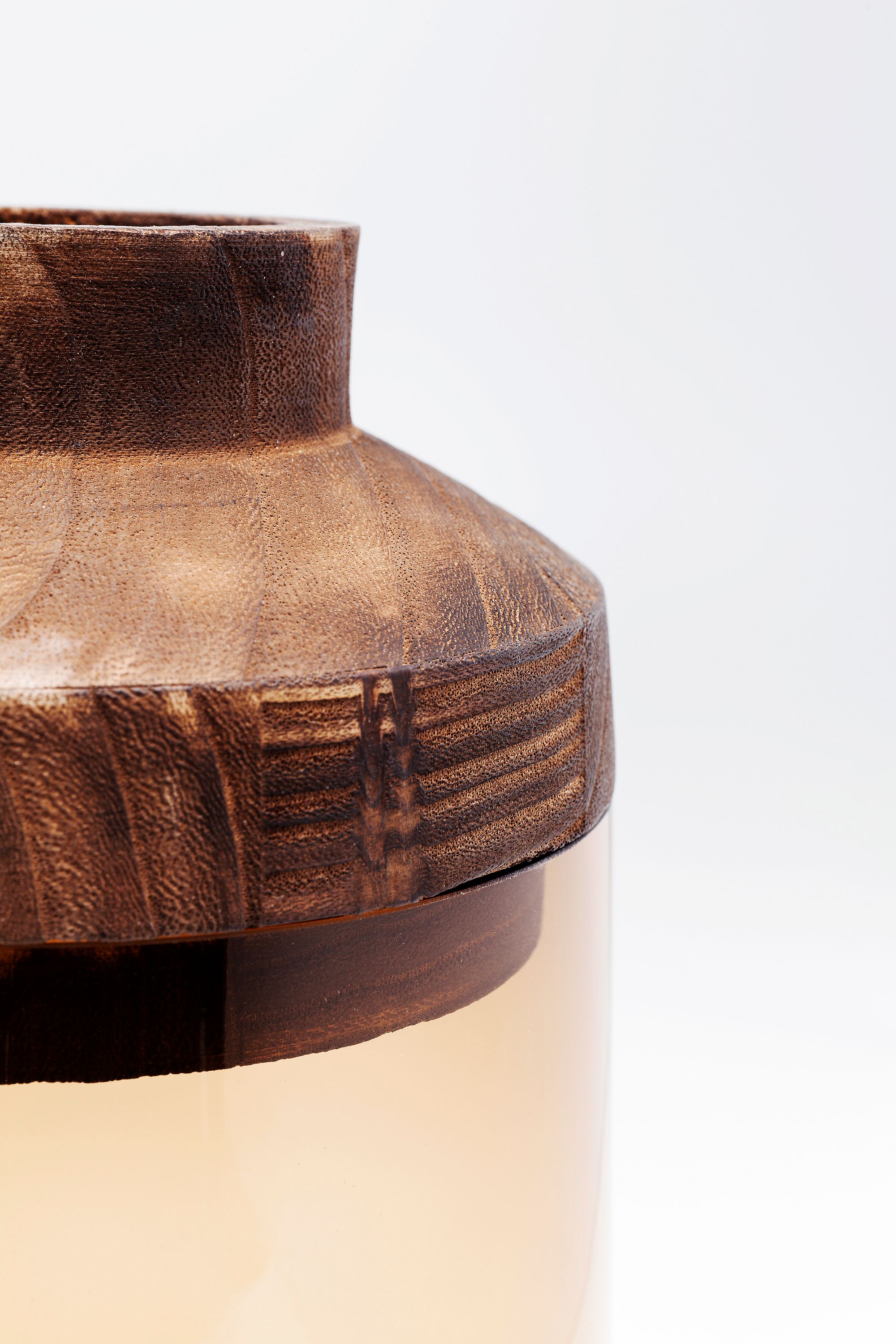 Vase Rim Braun