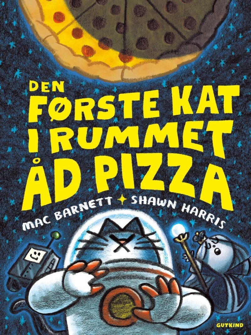Den Første Kat I Rummet Åd Pizza - Mac Barnett - Bog