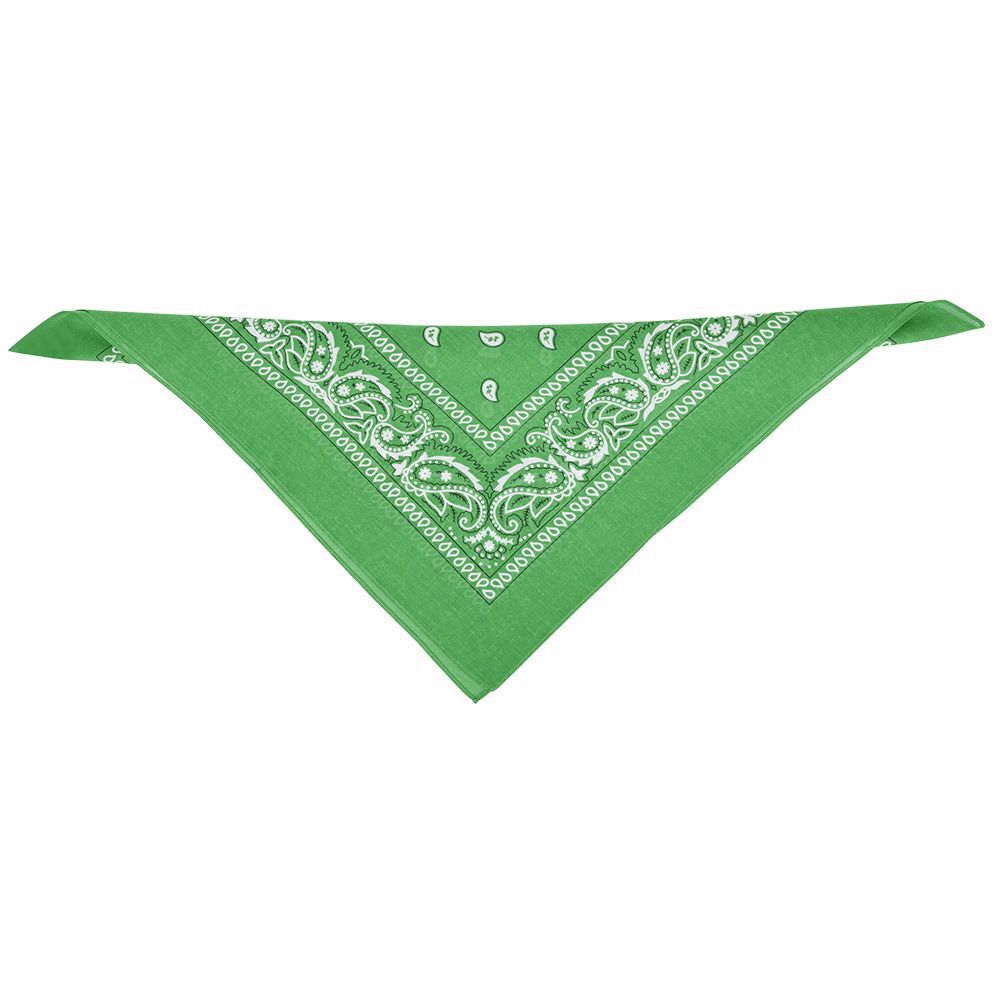 Bandana motif paisley coloré 100% coton 53x53cm