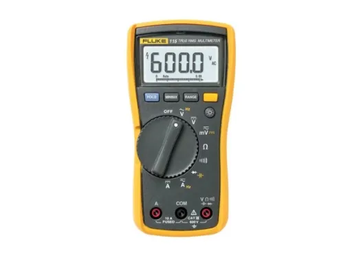 Fluke 115, Batteri, 9V, 84 mm, 46 mm, 167 mm, 550 g