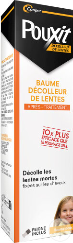 Pouxit Baume Décolleur De Lentes 100g + Peigne 1 Pièce