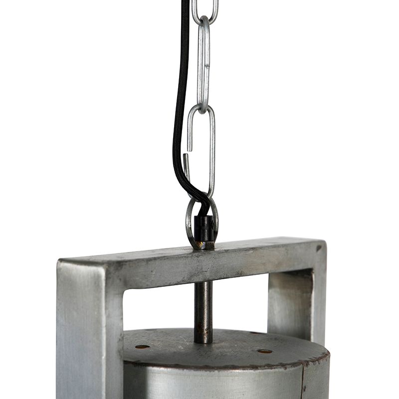 Industriële hanglamp grijs 40 cm - Samia Sabo