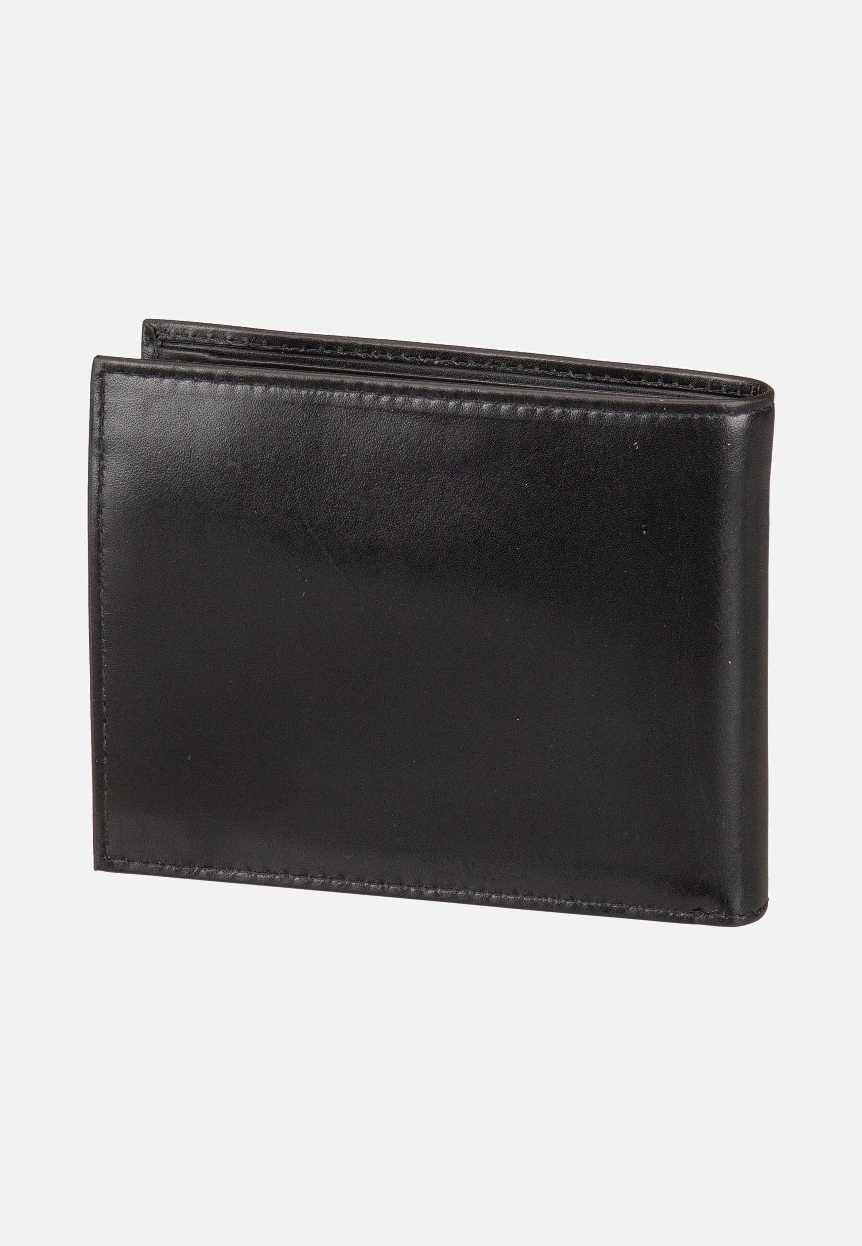 Nobile Horizontal with Flap Schwarz - Portemonnaie