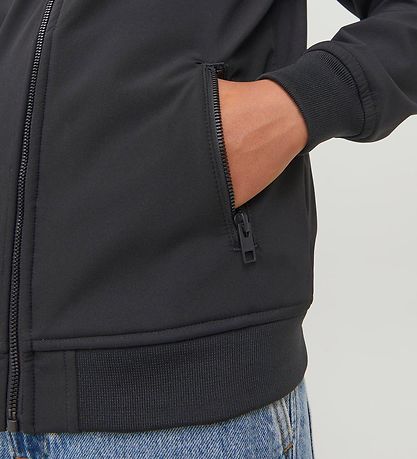 Jack & Jones Softshelljacke m. Fleece - Noos - Schwarz