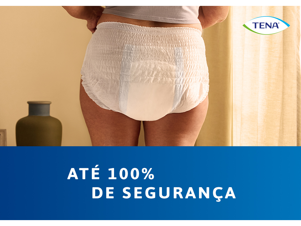 CUECAS INCONTINÊNCIA TAMANHO M TENA PANTS PLUS 14UN