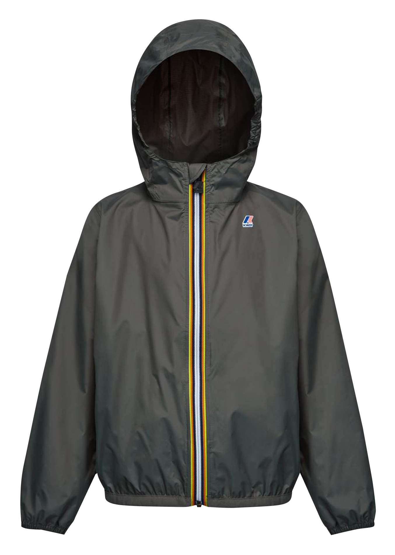 P.LE VRAI 3.0 CLAUDE - Coupe-vent imperméable à capuche | Vert