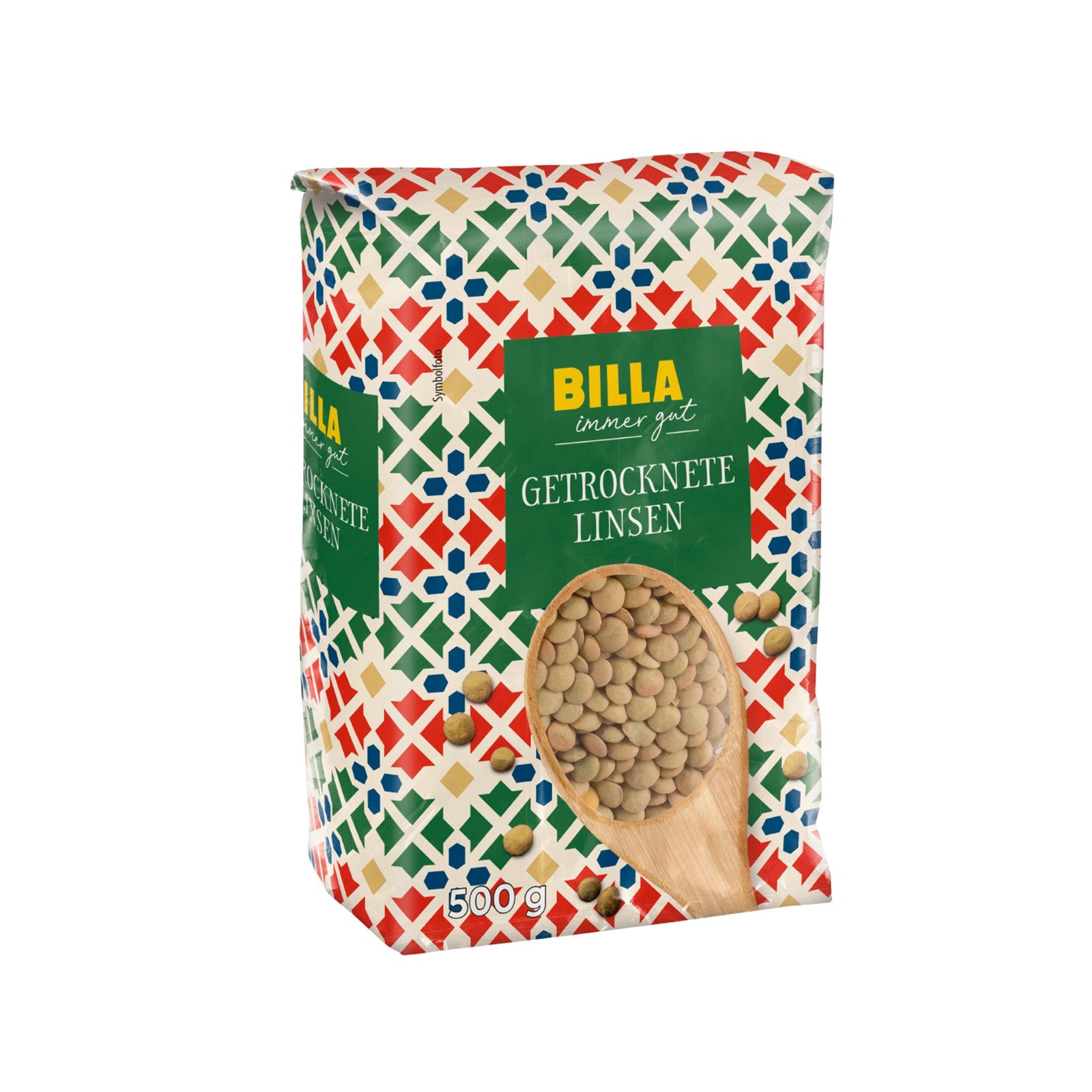 BILLA getrocknete Linsen