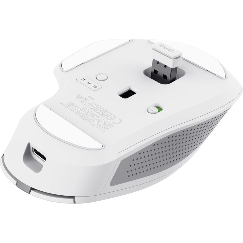 Trust Ozaa+ souris Bureau Droitier RF sans fil + Bluetooth Optique 3200 DPI