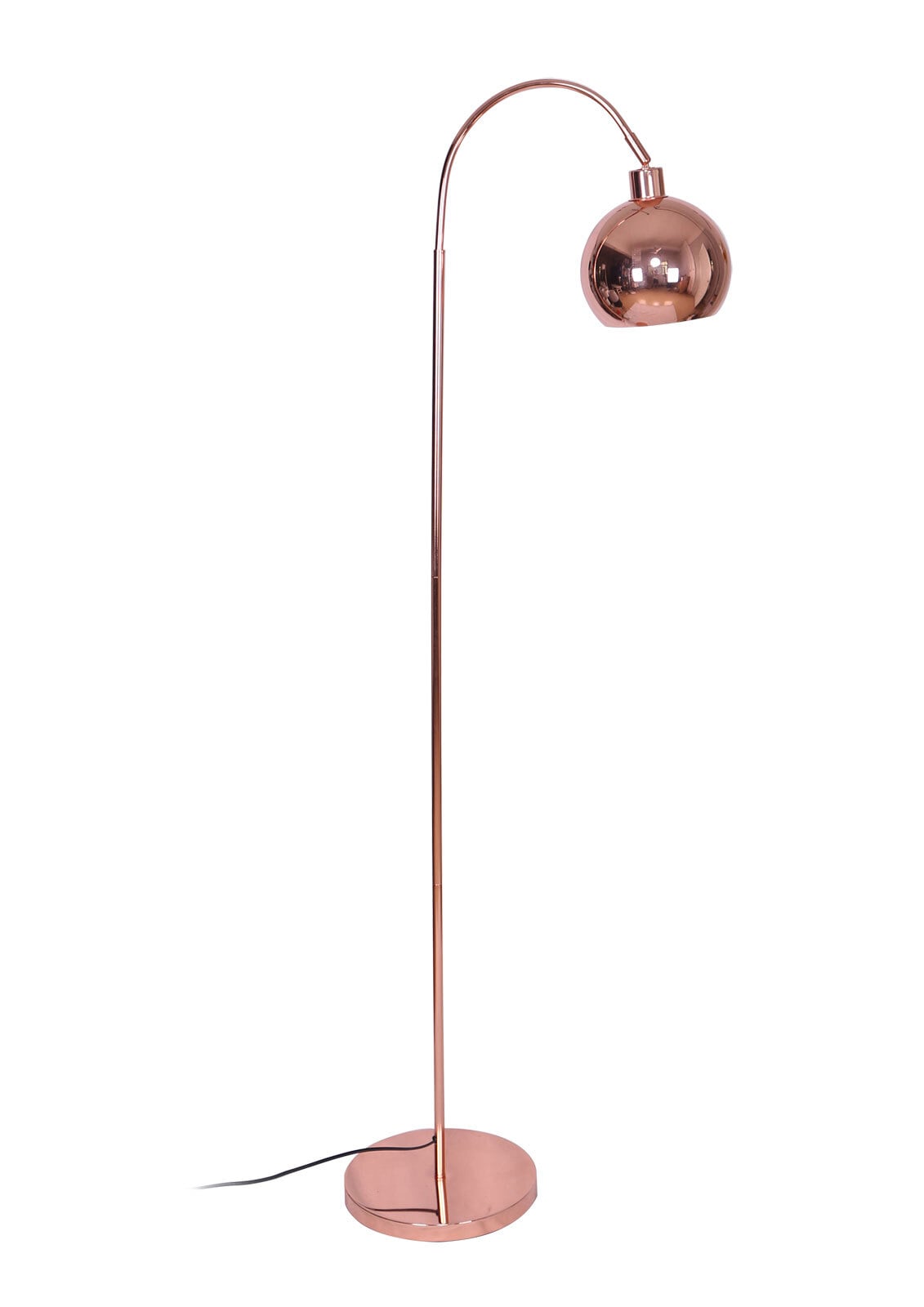 Retrofit Stehlampe 153 cm kupferfarbig