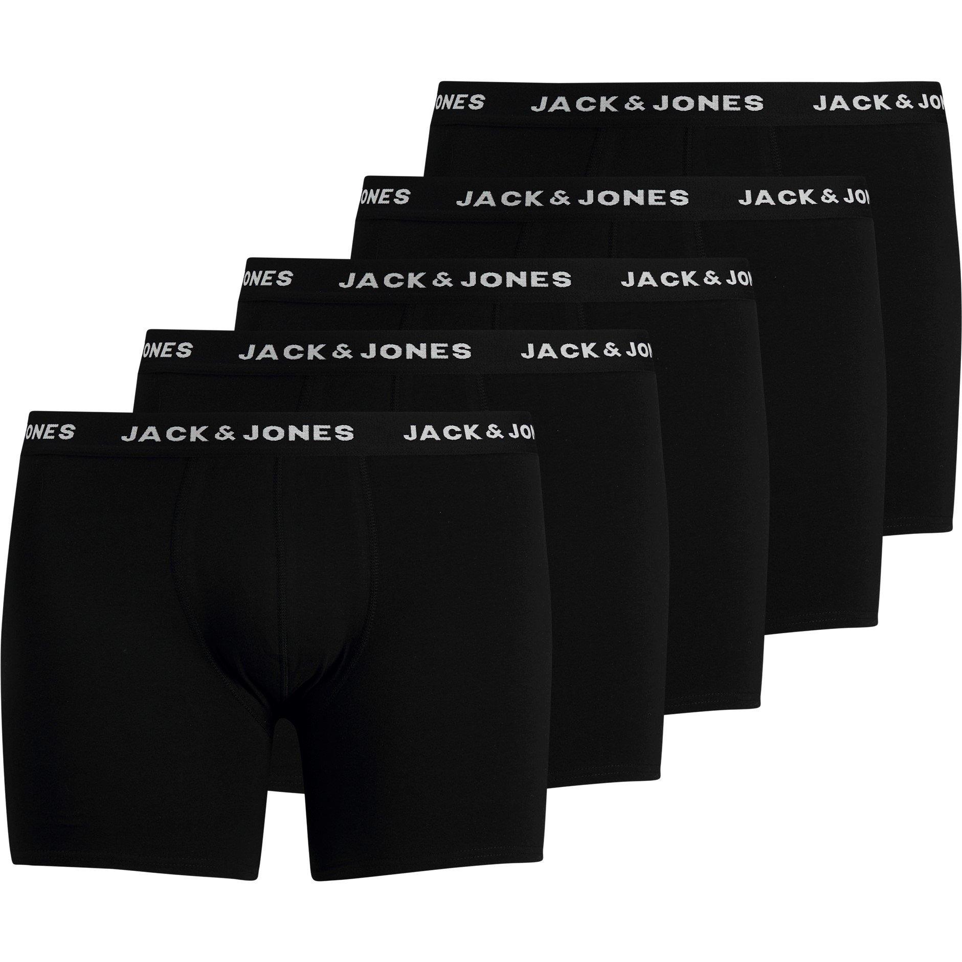 Jack and Jones Jack 5 Pack Trunk Mens Plus Size