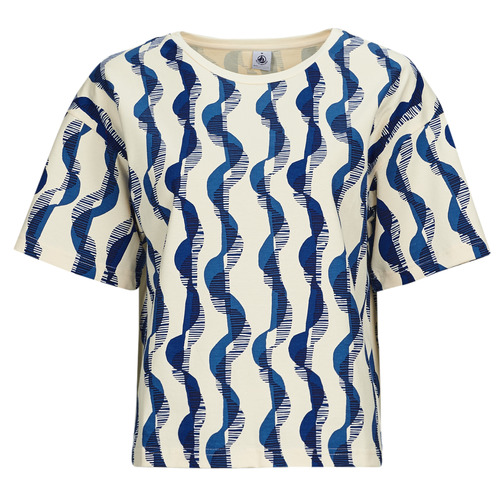 Petit Bateau - MC COL ROND - Multicolore